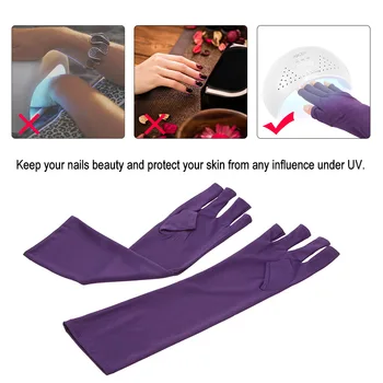 Anti UV Glove for UV Light/Lamp Radiation Gloves Nail Art Protection Gloves Manicure Nail Art Dryer Tools
Anti UV Glove for UV Light/Lamp Radiation Gloves Nail Art Protection Gloves Manicure Nail Art Dryer Tools