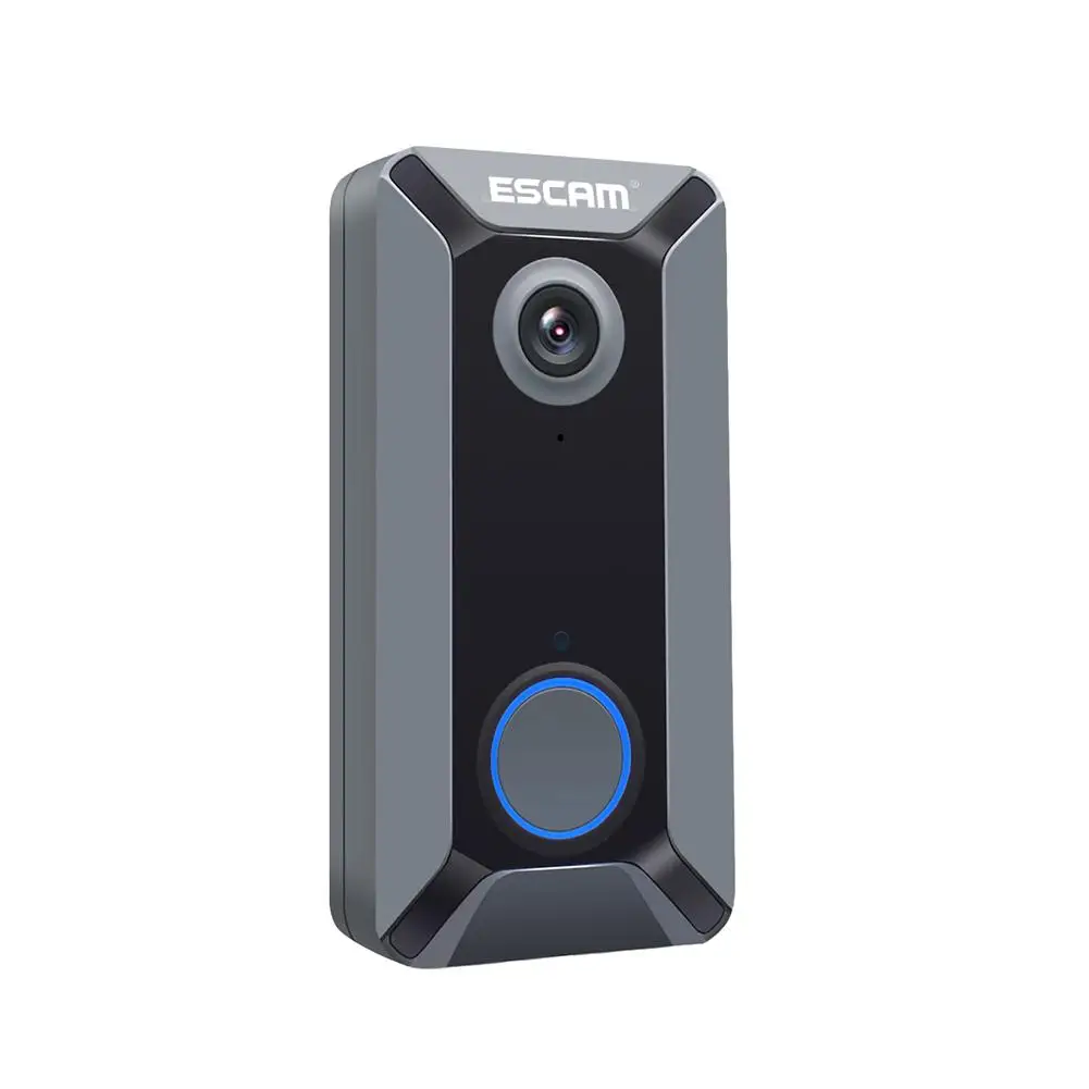 140 Degrees Angle IP65 waterproof ESCAM IR 720P Home Night Vision Colorized Display Wireless Camera Video Smart Doorbell
140 Degrees Angle IP65 waterproof ESCAM IR 720P Home Night Vision Colorized Display Wireless Camera Video Smart Doorbell