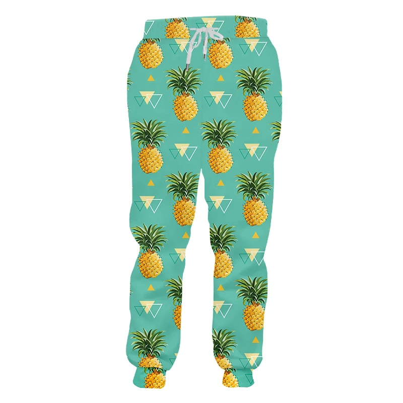 CJLM Fruit Pants Yellow Pineapple Trousers Geometric Green Leaves Men's Women's Loose Bottoms Street Slim Suit Series Daily New
CJLM Fruit Pants Yellow Pineapple Trousers Geometric Green Leaves Men's Women's Loose Bottoms Street Slim Suit Series Daily New