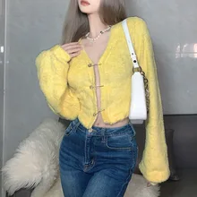 European American style 2022 spring fashion new women's sweater solid color slim short casual sexy long-sleeved sweater women
European American style 2022 spring fashion new women's sweater solid color slim short casual sexy long-sleeved sweater women