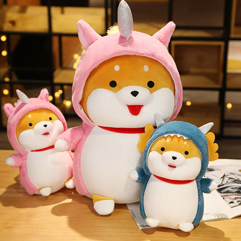 1pc 25/45cm Cute Shiba Inu Dog Plush Toy Creative Stuffed Animal Dog Cosplay Unicorn Doll Soft Pillow Kids Girls Christmas Gift
1pc 25/45cm Cute Shiba Inu Dog Plush Toy Creative Stuffed Animal Dog Cosplay Unicorn Doll Soft Pillow Kids Girls Christmas Gift