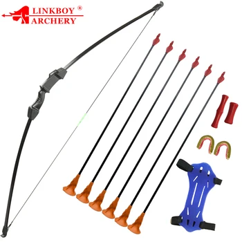 Archery Recurve Takedown Bow and Arrow Set 15-20lbs for Youth Adult Practice Wooden Straight Bow Longbow Kit Kids Gift Toy
Archery Recurve Takedown Bow and Arrow Set 15-20lbs for Youth Adult Practice Wooden Straight Bow Longbow Kit Kids Gift Toy