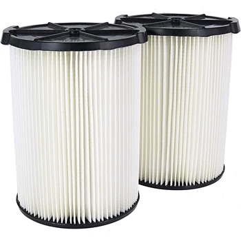 VF4200 Replacement 1-Layer Everyday Dirt Wet/Dry Vac Filter for 5-20 Gallon Vacuums (2 Pack VF4000)
VF4200 Replacement 1-Layer Everyday Dirt Wet/Dry Vac Filter for 5-20 Gallon Vacuums (2 Pack VF4000)
