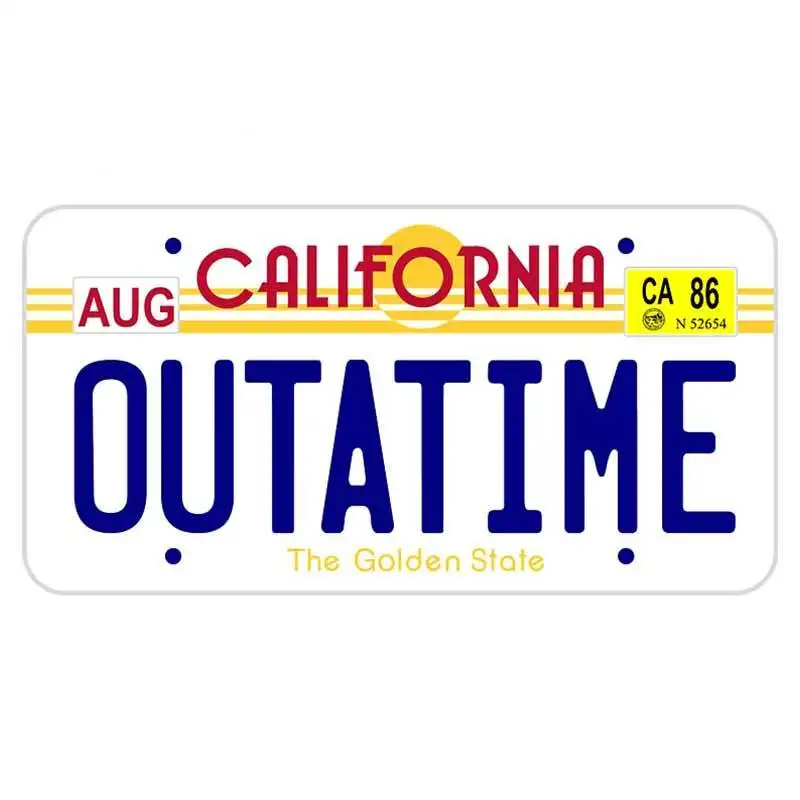Creative 13cm X 7.1cm for California Passport Outatime Anime Car Stickers Surfboard Laptop Refrigerator Decal Vinyl Car Wrap
Creative 13cm X 7.1cm for California Passport Outatime Anime Car Stickers Surfboard Laptop Refrigerator Decal Vinyl Car Wrap
