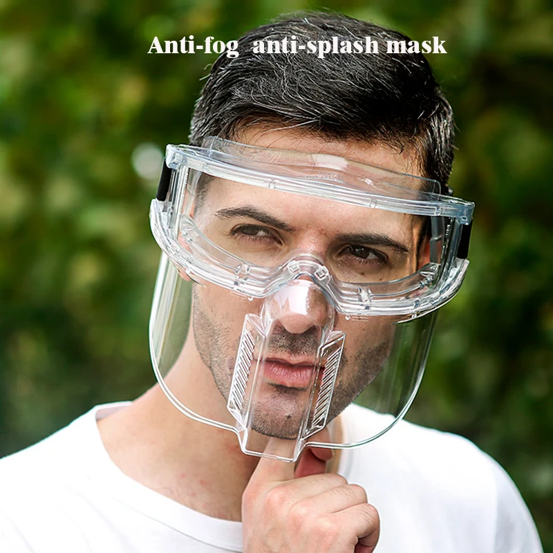 Motorcycle Anti-fog Anti-splash Protective Mask Anti-UV Goggle Full Face Anti-high Temperature Waterproof Mask Detachable Goggle
Motorcycle Anti-fog Anti-splash Protective Mask Anti-UV Goggle Full Face Anti-high Temperature Waterproof Mask Detachable Goggle