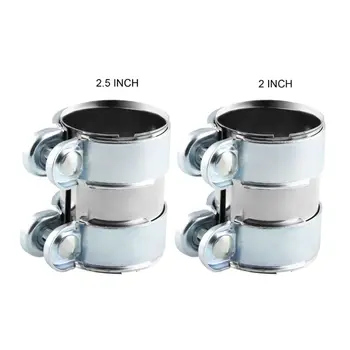 Automotive Universal 2/2.5 Inch Exhaust Band Clamp Stainless Steel Lap Joint for Muffler Catback Pipe Connector Repair Auto Part
Automotive Universal 2/2.5 Inch Exhaust Band Clamp Stainless Steel Lap Joint for Muffler Catback Pipe Connector Repair Auto Part