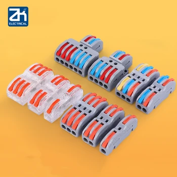 10pcs Quick connect terminal push type butt joint column combiner one two three1234 in one two three four 1234out wire connector
10pcs Quick connect terminal push type butt joint column combiner one two three1234 in one two three four 1234out wire connector