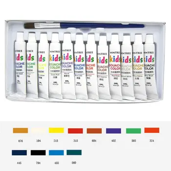 1 Set Gouache Paint Set 24 Vibrant Colors in Tubes Convenient to Mix with Great Result
1 Set Gouache Paint Set 24 Vibrant Colors in Tubes Convenient to Mix with Great Result