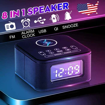 Digital NFC bluetooth Speaker Qi Wireless Charger Snooze Alarm Clock Thermometer Touch Control For ios Android Hands-Free EU
Digital NFC bluetooth Speaker Qi Wireless Charger Snooze Alarm Clock Thermometer Touch Control For ios Android Hands-Free EU