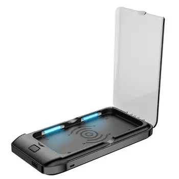 Portable UV Phone Sterilizer Cleaner Case with Wireless Charger & USB Charger Disinfection for iPhone Jewelry Keys
Portable UV Phone Sterilizer Cleaner Case with Wireless Charger & USB Charger Disinfection for iPhone Jewelry Keys