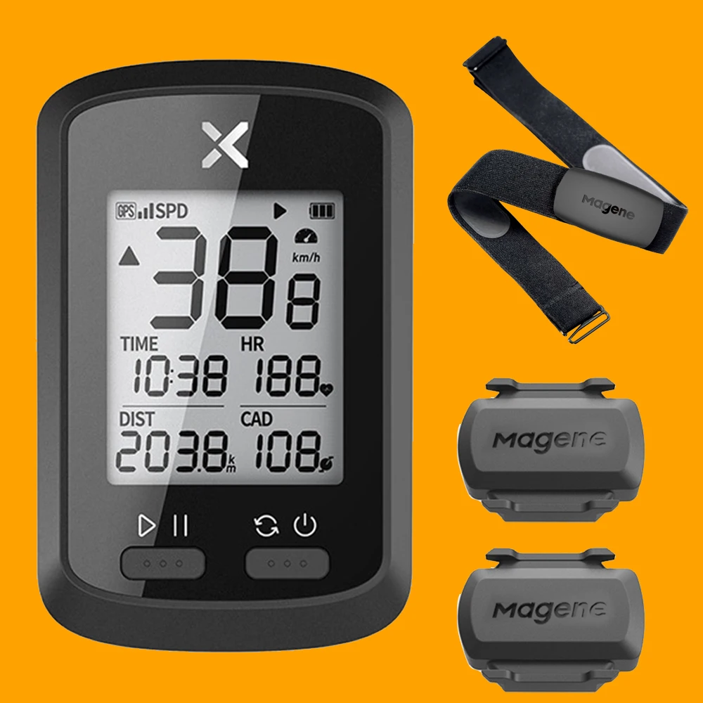XOSS G+ Bicycle Bike Wireless GPS Computer Waterproof Cycling Speedometer Odometer Bluetooth ANT with Sensor Heart Rate Monitor
XOSS G+ Bicycle Bike Wireless GPS Computer Waterproof Cycling Speedometer Odometer Bluetooth ANT with Sensor Heart Rate Monitor