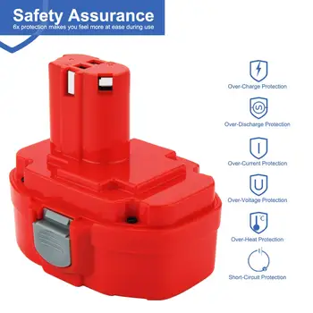 18V 3.5Ah Replacement Battery for Makita 1822 1823 1834 1835 192826-5 192827-3 192829-9 193159-1 193140-2 193102-0 Replacement
18V 3.5Ah Replacement Battery for Makita 1822 1823 1834 1835 192826-5 192827-3 192829-9 193159-1 193140-2 193102-0 Replacement