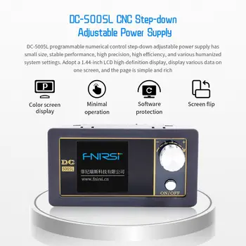 Digital Voltmeter Ammeter Wattmeter Constant Voltage Current Detector Programmable DP Buck Power Supply module 50V 5A
Digital Voltmeter Ammeter Wattmeter Constant Voltage Current Detector Programmable DP Buck Power Supply module 50V 5A