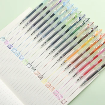 JIANWU 24pcs/set 0.5mm creative stationery color gel pen journal pen cute neuter pen School supplies dropshipping 2019 
JIANWU 24pcs/set 0.5mm creative stationery color gel pen journal pen cute neuter pen School supplies dropshipping 2019