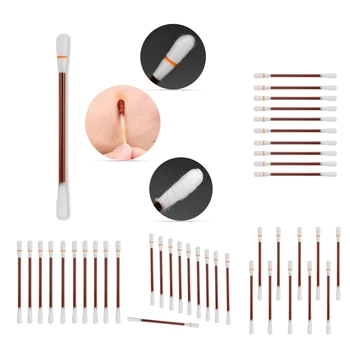 40pcs Iodophor Alcohol Wipe Cotton Swab Applicator Cotton Swabs White Cotton Heads Travel Plastic Holder for Baby Adult
40pcs Iodophor Alcohol Wipe Cotton Swab Applicator Cotton Swabs White Cotton Heads Travel Plastic Holder for Baby Adult