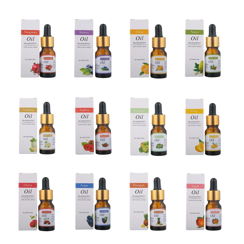 10ml water-soluble essential oils with 12 flavors for various aromatherapy humidifiers to refresh the air and help sleep
10ml water-soluble essential oils with 12 flavors for various aromatherapy humidifiers to refresh the air and help sleep