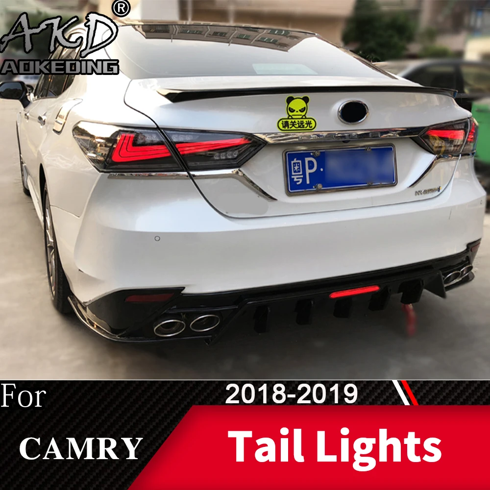 Tail Lamp For Car Toyota CAMRY 2018-2019 NEW LED Tail Lights Fog Lights Daytime Running Lights DRL Tuning Cars Car Accessories
Tail Lamp For Car Toyota CAMRY 2018-2019 NEW LED Tail Lights Fog Lights Daytime Running Lights DRL Tuning Cars Car Accessories