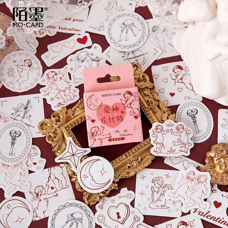 46 pieces/love cupid open cute box kawaii sticker planner scrapbook toy Korean newspaper young lovers stickers beautiful
46 pieces/love cupid open cute box kawaii sticker planner scrapbook toy Korean newspaper young lovers stickers beautiful