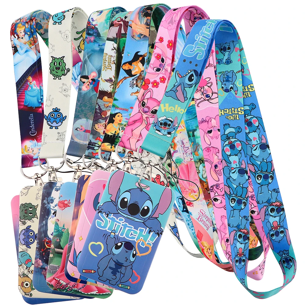 Lilo Stitch Cute Couples Lanyard For Keys Chain Credit Card Cover Pass Mobile Phone Charm Straps ID Badge Holder Key Accessories
Lilo Stitch Cute Couples Lanyard For Keys Chain Credit Card Cover Pass Mobile Phone Charm Straps ID Badge Holder Key Accessories