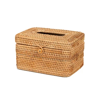 Rattan Handmade Tissue Box Drawer Case Vine Roll Holder Toilet Paper Cover Dispenser Table Storage Box Home Hotel Supplies
Rattan Handmade Tissue Box Drawer Case Vine Roll Holder Toilet Paper Cover Dispenser Table Storage Box Home Hotel Supplies