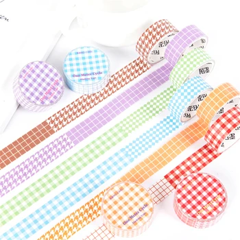 One Meter Cycle Paper Washi Tape Plaid Lattice Diamond Patchwork Adhesive Masking Tapes Stickers Decoration Diary DIY Home F788
One Meter Cycle Paper Washi Tape Plaid Lattice Diamond Patchwork Adhesive Masking Tapes Stickers Decoration Diary DIY Home F788