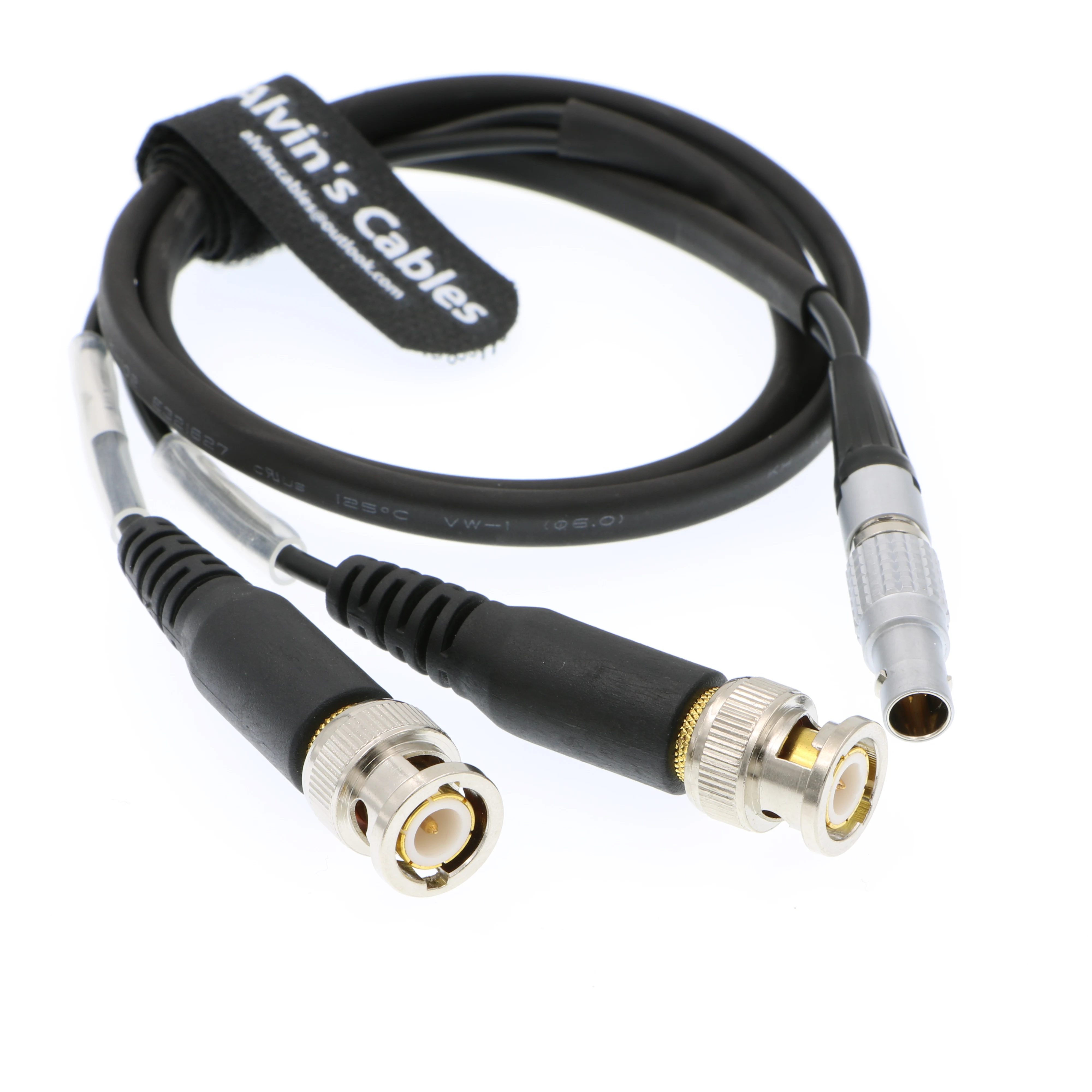 Alvin's Cables TIME Code Input Output Cable for Sound Devices XL LB2 5 Pin Male to BNC
Alvin's Cables TIME Code Input Output Cable for Sound Devices XL LB2 5 Pin Male to BNC