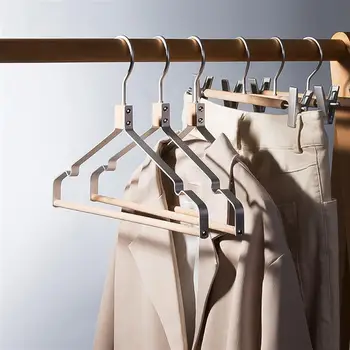 5PCS Metal Wooden Clothes Hangers Anti-Slip Modern Clothes Rack Coat Hook For Kid Home Family Clothes Hanger Clothes Storage
5PCS Metal Wooden Clothes Hangers Anti-Slip Modern Clothes Rack Coat Hook For Kid Home Family Clothes Hanger Clothes Storage