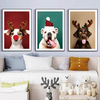 2020 Christmas Gift Lovely Pet Dog Posters Animals Canvas Painting Prints Nordic Wall Art Picture for Living Bed Room Home Decor 
2020 Christmas Gift Lovely Pet Dog Posters Animals Canvas Painting Prints Nordic Wall Art Picture for Living Bed Room Home Decor