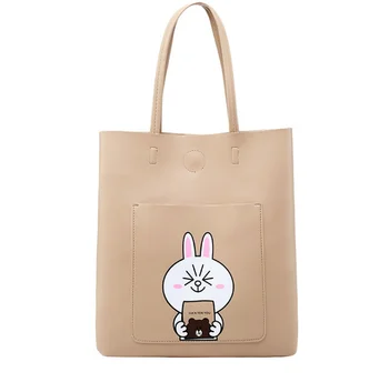 2019 New Ladies Bag Cartoon Pattern Handbag Large Capacity Shopping Bag PU Handbag
2019 New Ladies Bag Cartoon Pattern Handbag Large Capacity Shopping Bag PU Handbag