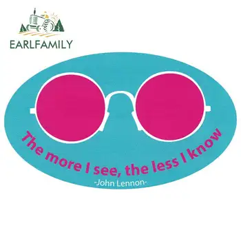 EARLFAMILY 13cm x 7.8cm Sticker for The More I See, The Less I Know Decal Car Bumper Sticker Vinyl Waterproof Car Accessories
EARLFAMILY 13cm x 7.8cm Sticker for The More I See, The Less I Know Decal Car Bumper Sticker Vinyl Waterproof Car Accessories