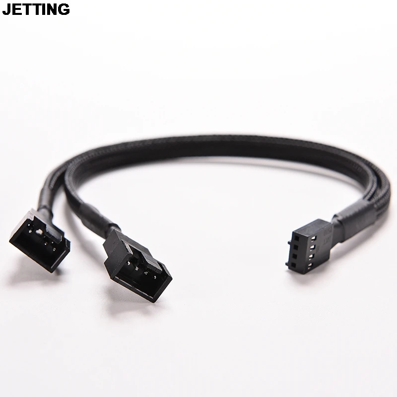 1PC 4Pin PWM To Dual PWM Computer Case Fan Power Sleeved Y-Splitter Adapter Cable 26.2cm Computer Case Fan Power Cable
1PC 4Pin PWM To Dual PWM Computer Case Fan Power Sleeved Y-Splitter Adapter Cable 26.2cm Computer Case Fan Power Cable