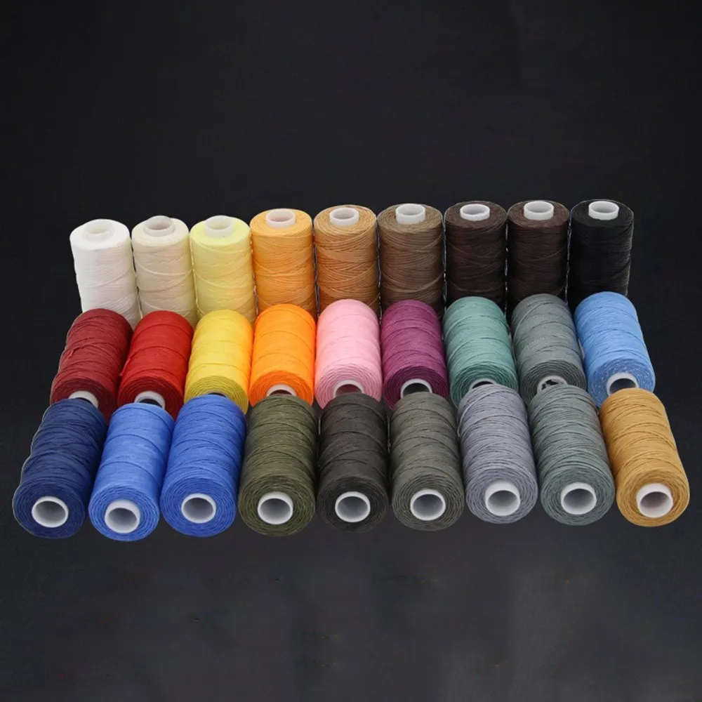 Durable 1mm 150D Leather Waxed Thread Cord for DIY Handicraft Tool Hand Stitching Thread Flat Waxed Sewing Line 50Meters/Roll
Durable 1mm 150D Leather Waxed Thread Cord for DIY Handicraft Tool Hand Stitching Thread Flat Waxed Sewing Line 50Meters/Roll
