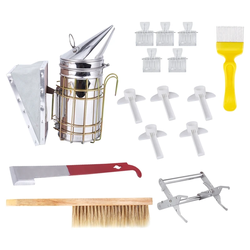 1 set Beekeeping Tools Kit . -Bee Hive Smoker, Beekeeping Accessory -Bee Keeping Tool
1 set Beekeeping Tools Kit . -Bee Hive Smoker, Beekeeping Accessory -Bee Keeping Tool