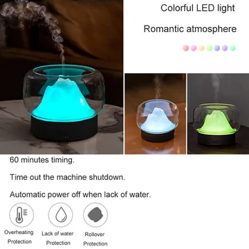 400ML Mountain View Aromatherapy Essential Oil Diffuser Humidifier Air Purifier Electric Aromatherapy Night Lamp For Home Office
400ML Mountain View Aromatherapy Essential Oil Diffuser Humidifier Air Purifier Electric Aromatherapy Night Lamp For Home Office