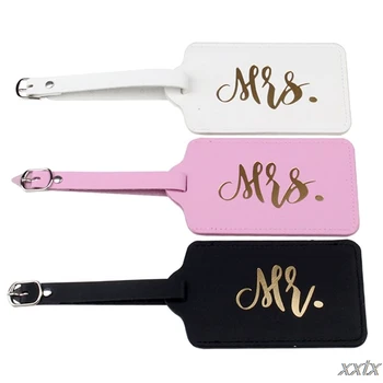 Mr./Mrs. Luggage Tag Leather ID Labels Bag with Lanyard for Couples Honeymoon
Mr./Mrs. Luggage Tag Leather ID Labels Bag with Lanyard for Couples Honeymoon