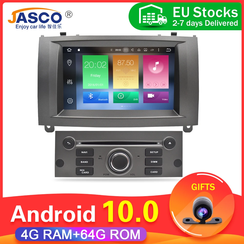 Лучшие продажи Octa Core автомобильный dvd-плеер на основе Android GPS навигации для Peugeot 407