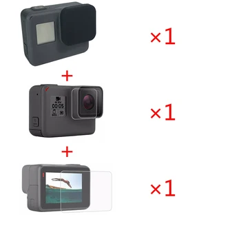 3 in 1 Lens Protection Cover+Tempered Film LCD Screen Protector + Lens Protector for Gopro hero 7 6 5 Action Camera Accessories
3 in 1 Lens Protection Cover+Tempered Film LCD Screen Protector + Lens Protector for Gopro hero 7 6 5 Action Camera Accessories