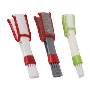 1X Long Durable 2 In 1 Double Slider Car Air-conditioner Outlet Window Cleaning Tool Interior Multi-purpose Brush
1X Long Durable 2 In 1 Double Slider Car Air-conditioner Outlet Window Cleaning Tool Interior Multi-purpose Brush