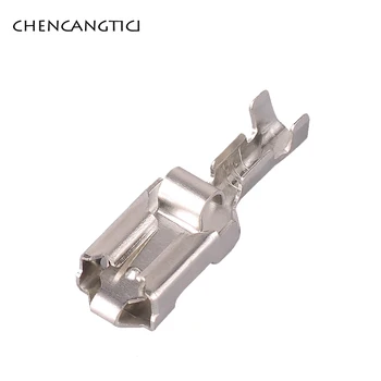50 Pcs 6.3MM Automotive Female Brass Tinned Crimp Wire Terminal Auto Cable Connector Contacts Pins DJ624-D6.3B
50 Pcs 6.3MM Automotive Female Brass Tinned Crimp Wire Terminal Auto Cable Connector Contacts Pins DJ624-D6.3B