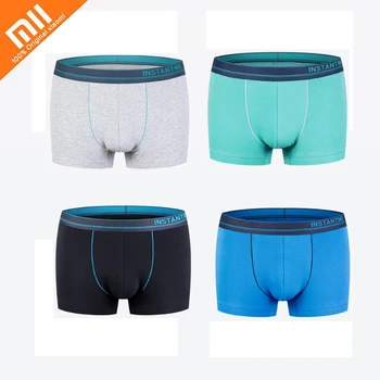 Xiaomi Youpin Instant me Men Boxer Cotton Panties Comfortable Breathable Male Flat Angle Underpants Briefs Underwear for Xiaomi
Xiaomi Youpin Instant me Men Boxer Cotton Panties Comfortable Breathable Male Flat Angle Underpants Briefs Underwear for Xiaomi