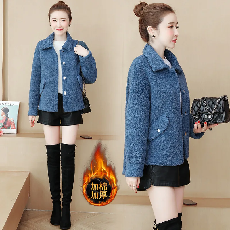 Lambs Wool Coat Female Short Coltsfoot Thick Fur 2019 Autumn And Winter Short Lambs Wool Coat Women's
Lambs Wool Coat Female Short Coltsfoot Thick Fur 2019 Autumn And Winter Short Lambs Wool Coat Women's
