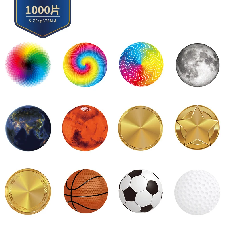 Rainbow EARTH and Sky 3D Cartoon Adult High Difficulty Puzzle 1000 Pieces Mini Puzzle Educational Toy Puzzles for Kids
Rainbow EARTH and Sky 3D Cartoon Adult High Difficulty Puzzle 1000 Pieces Mini Puzzle Educational Toy Puzzles for Kids
