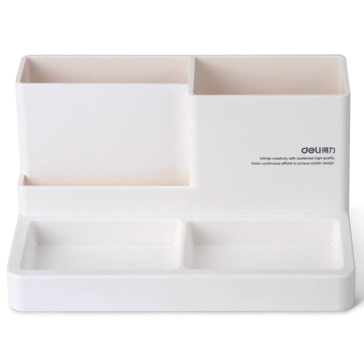 Deli 9115 Multi-function Pen Container Creative Fashion Students Desktop Ornaments Stationery Storage Box Simple Office Supplies
Deli 9115 Multi-function Pen Container Creative Fashion Students Desktop Ornaments Stationery Storage Box Simple Office Supplies