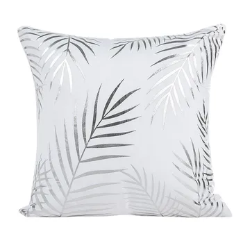 Stylish Exquisite Pillow Cover Silver Foil Simple Pattern Print Waist Cushion Cover Sofa Cafe Home Decoration 2020 Pillow Cover
Stylish Exquisite Pillow Cover Silver Foil Simple Pattern Print Waist Cushion Cover Sofa Cafe Home Decoration 2020 Pillow Cover