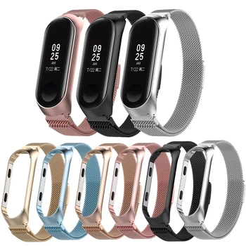 Fashion Metal Stainless Steel Strap for Xiaomi Mi Band 3 4 Wrist Strap for Xiaomi Miband 4 3 Bracelet for Mi Band 4
Fashion Metal Stainless Steel Strap for Xiaomi Mi Band 3 4 Wrist Strap for Xiaomi Miband 4 3 Bracelet for Mi Band 4