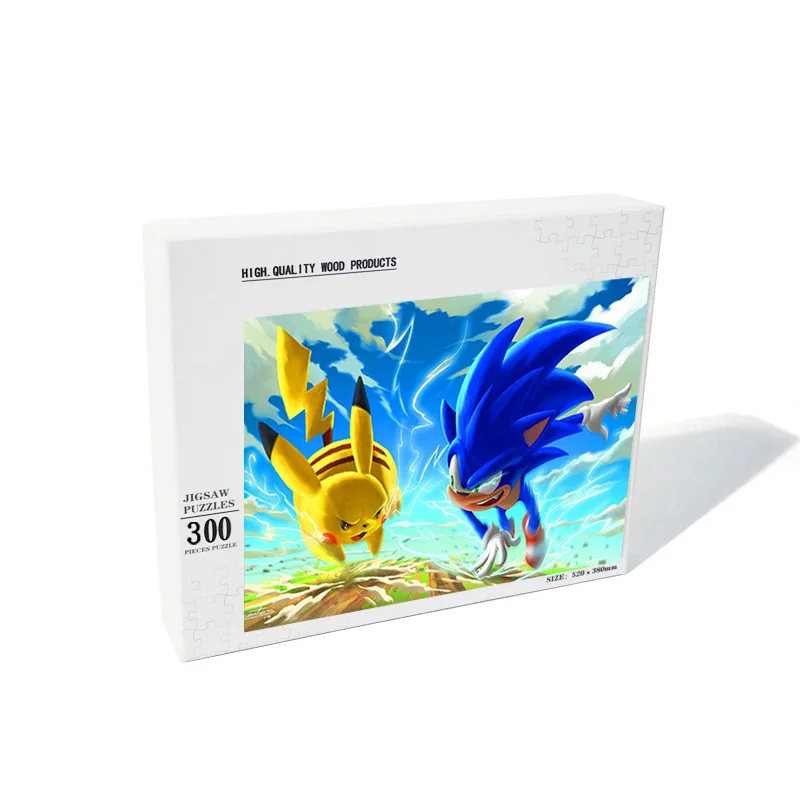 Takara Tomy Puzzle 300 Pieces Pikachu Wooden Jigsaw Custom Sonics Anime Educational Adults Kids Puzzles Game Toys For Children's
Takara Tomy Puzzle 300 Pieces Pikachu Wooden Jigsaw Custom Sonics Anime Educational Adults Kids Puzzles Game Toys For Children's