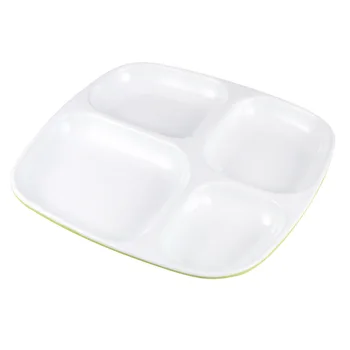 4 Grid Separating Dish Divided Compartments Plate Anti-fall Rice Tray Practical Tableware for Home Restaurant A35
4 Grid Separating Dish Divided Compartments Plate Anti-fall Rice Tray Practical Tableware for Home Restaurant A35