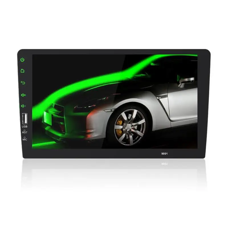 Universal 9in HD Touch Screen 1Din In-dash Bluetooth Car Stereo MP4/MP5 Player Head Unit USB/TF/AUX/FM In FM Radio 87.5M to 108M
Universal 9in HD Touch Screen 1Din In-dash Bluetooth Car Stereo MP4/MP5 Player Head Unit USB/TF/AUX/FM In FM Radio 87.5M to 108M