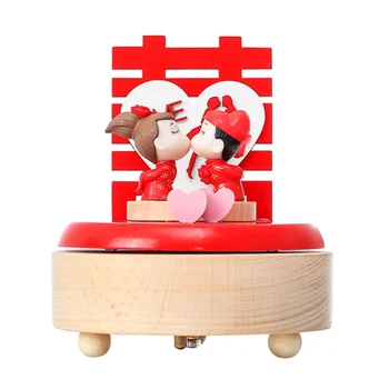 1Pc Music Box Toy Desktop Decoration Wedding Gift Wooden Music Box for Home Table Party
1Pc Music Box Toy Desktop Decoration Wedding Gift Wooden Music Box for Home Table Party