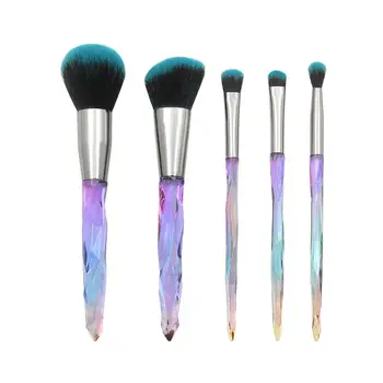 5Pcs Crystal Style Makeup Brushes Set Powder Foundation Eye Blush Brush Cosmetic Professional Makeup Brush Kit Tools
5Pcs Crystal Style Makeup Brushes Set Powder Foundation Eye Blush Brush Cosmetic Professional Makeup Brush Kit Tools